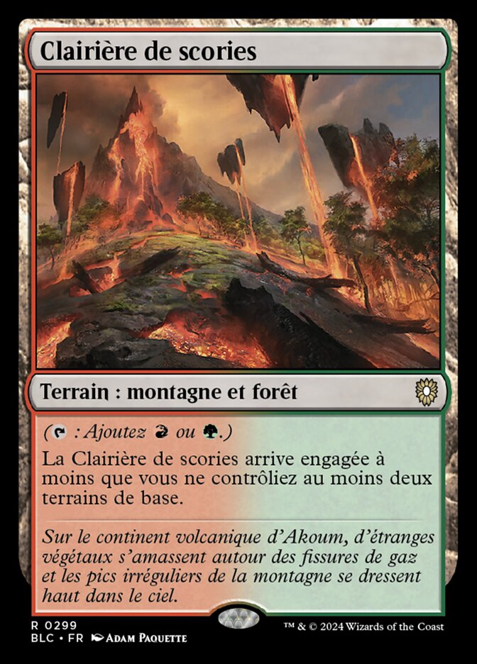 image Clairière de scories