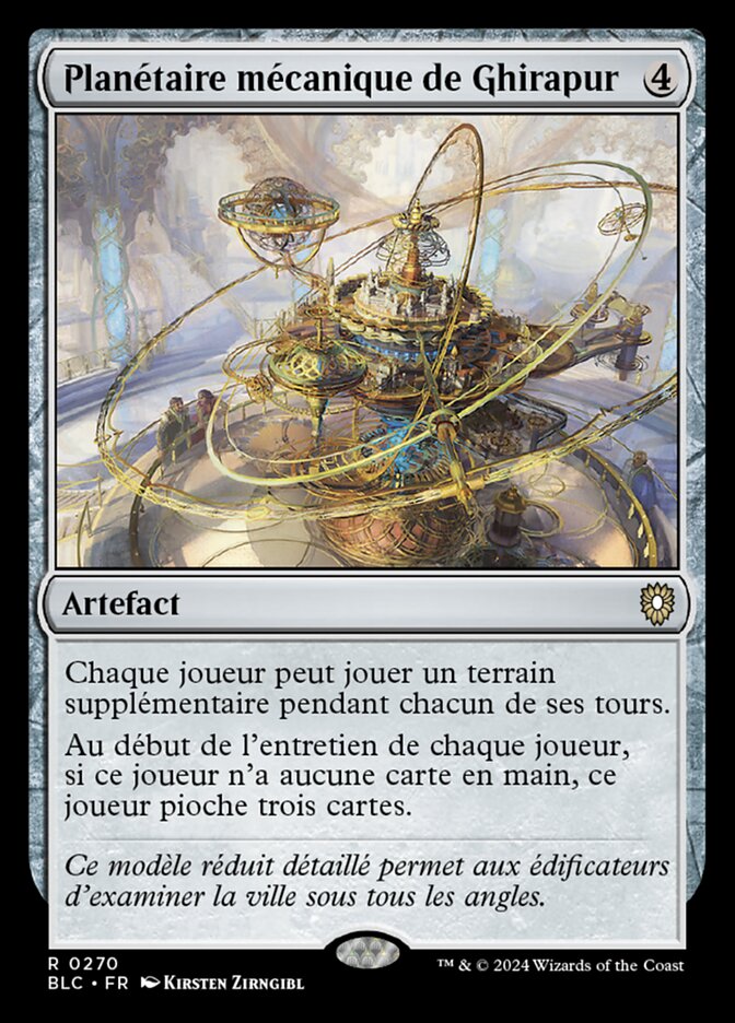 image Planétaire mécanique de Ghirapur
