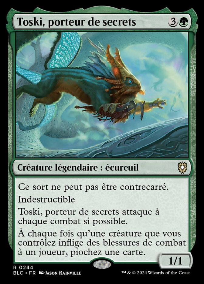 image Toski, porteur de secrets