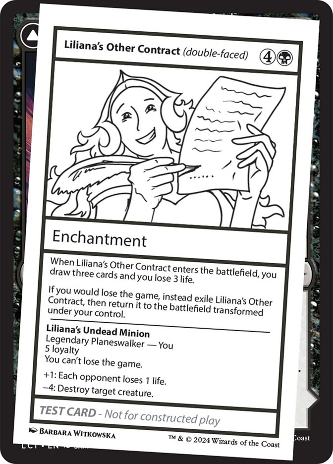 image Liliana's Other Contract // Liliana's Undead Minion