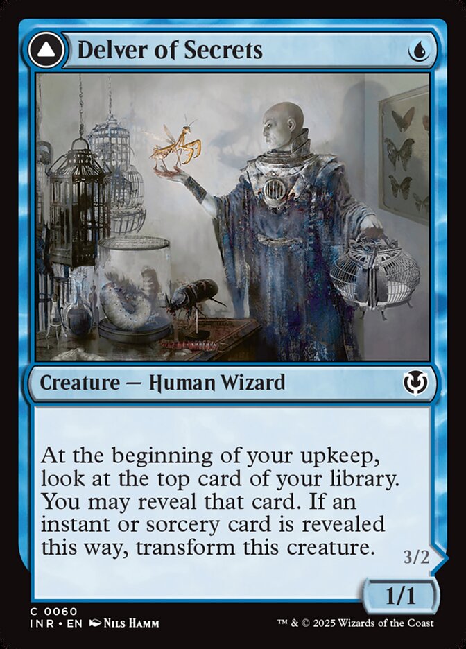 image Delver of Secrets // Insectile Aberration