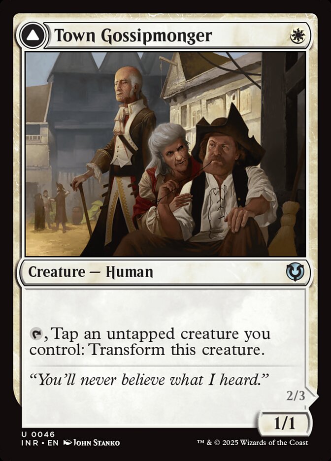 image Town Gossipmonger // Incited Rabble