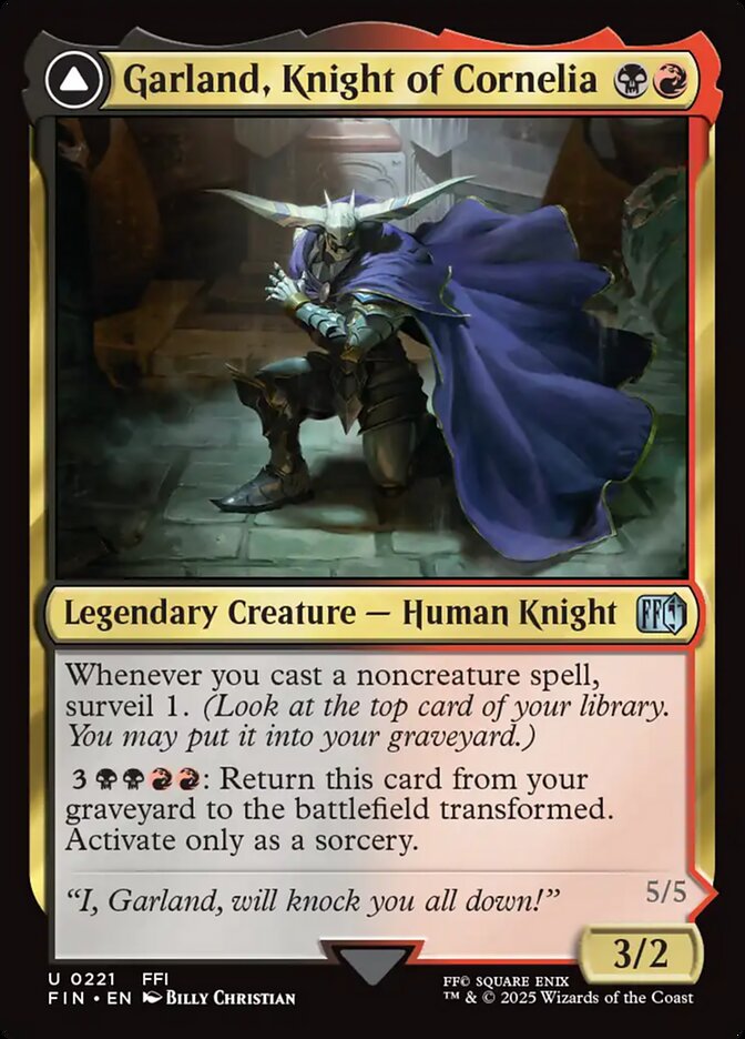 image Garland, Knight of Cornelia // Chaos, the Endless