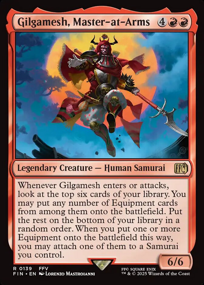 image Gilgamesh, Master-at-Arms