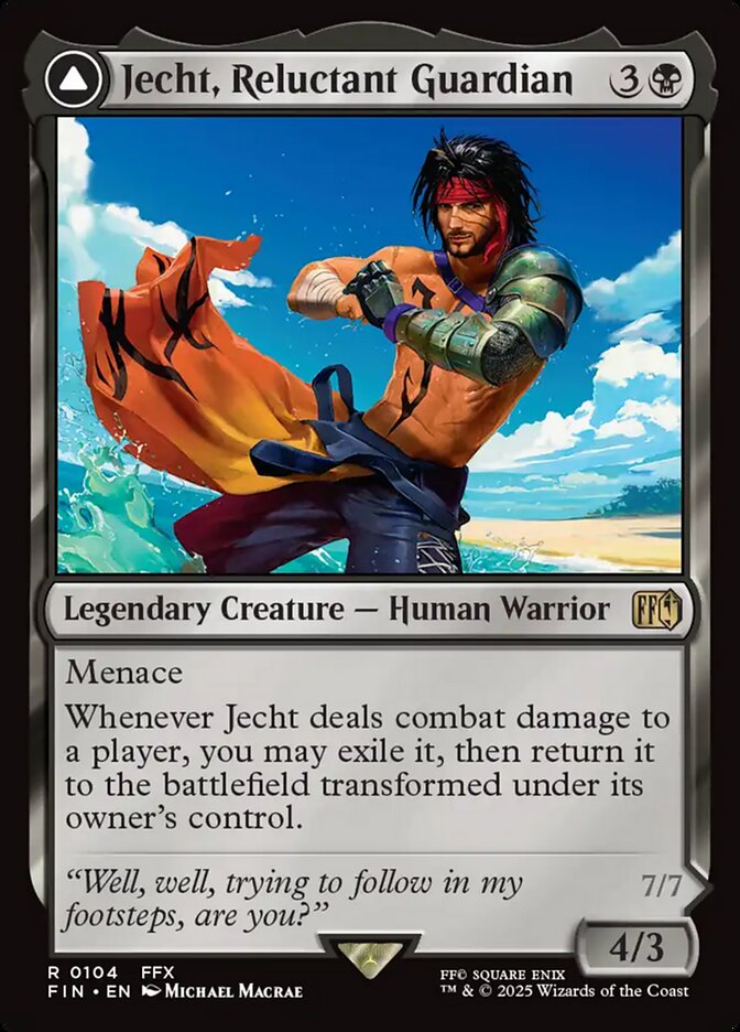 image Jecht, Reluctant Guardian // Braska's Final Aeon