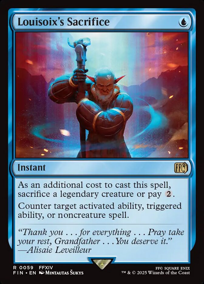image Louisoix's Sacrifice