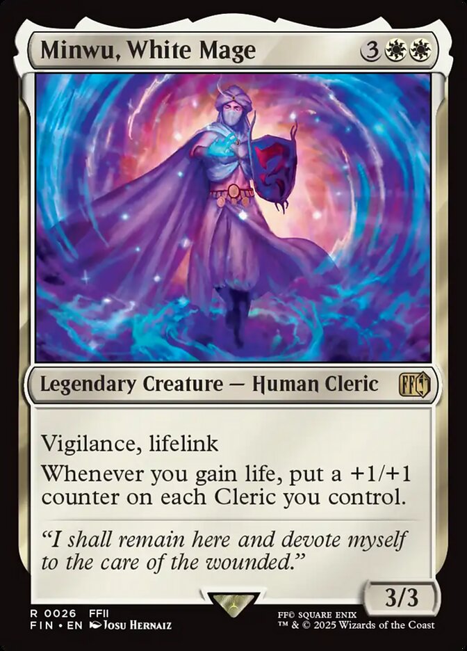 image Minwu, White Mage