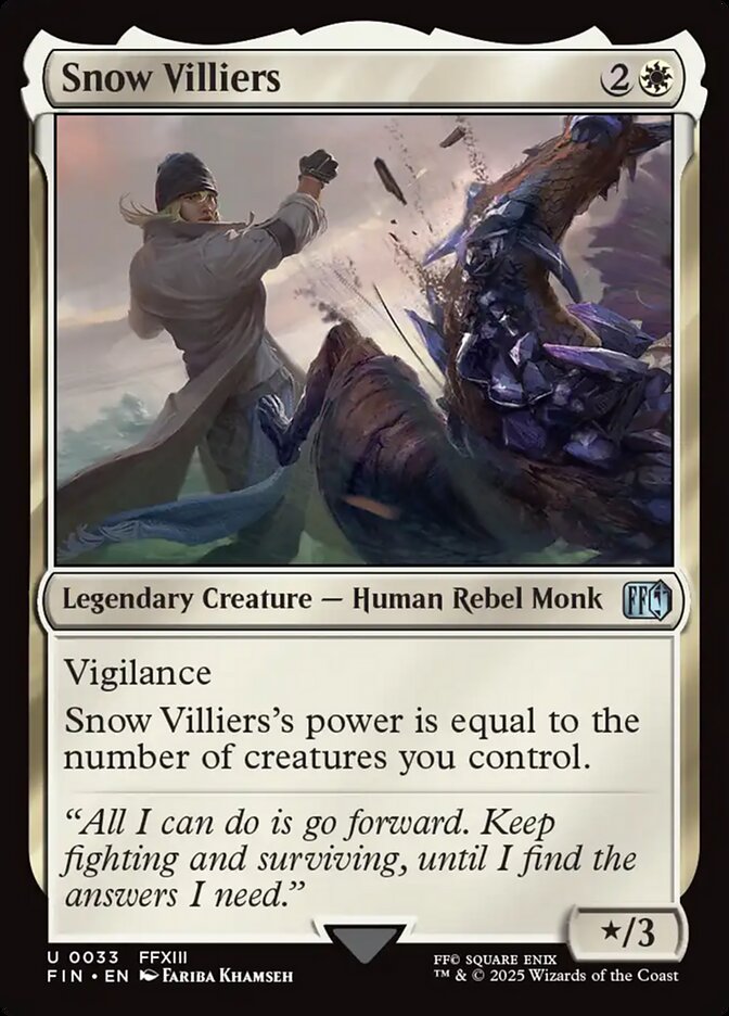 image Snow Villiers
