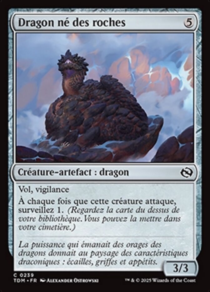 image Dragon né des roches