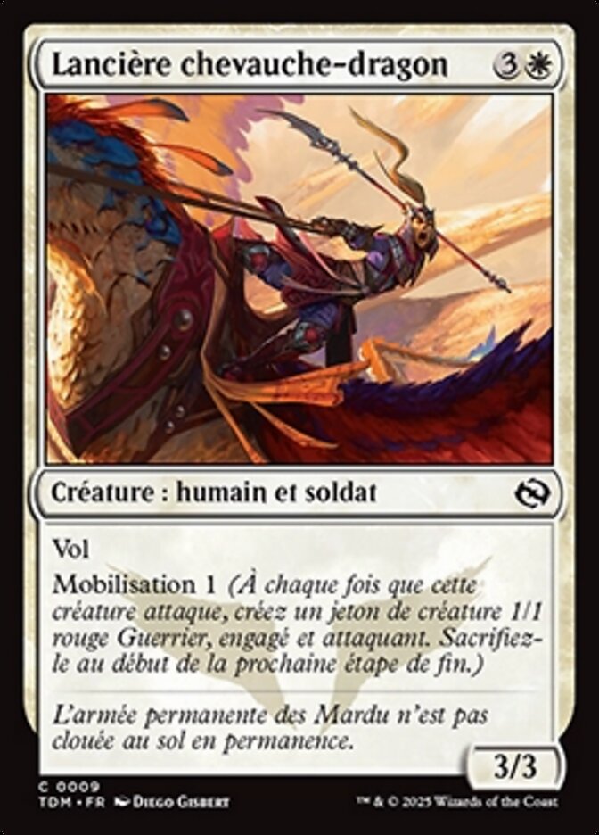 image Lancière chevauche-dragon
