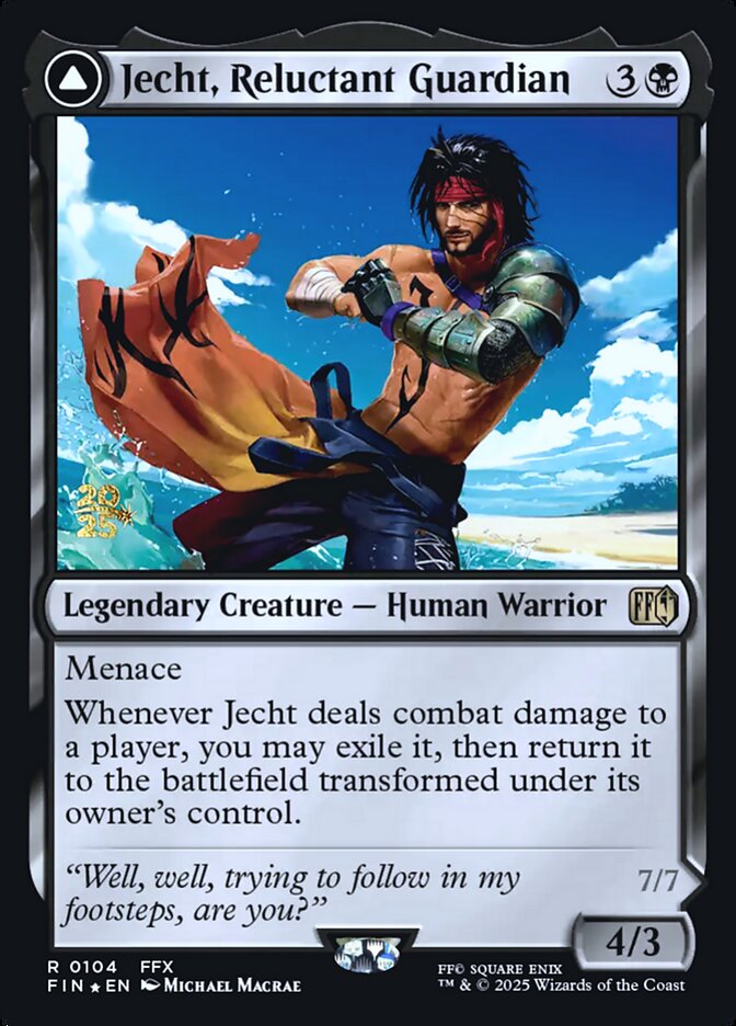 image Jecht, Reluctant Guardian // Braska's Final Aeon