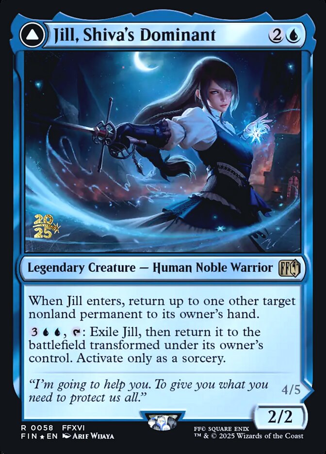 image Jill, Shiva's Dominant // Shiva, Warden of Ice
