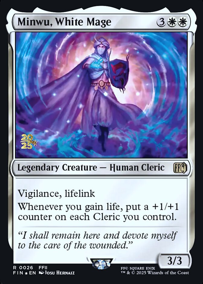 image Minwu, White Mage