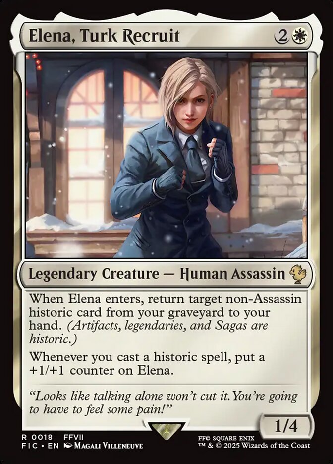 image Elena, Turk Recruit