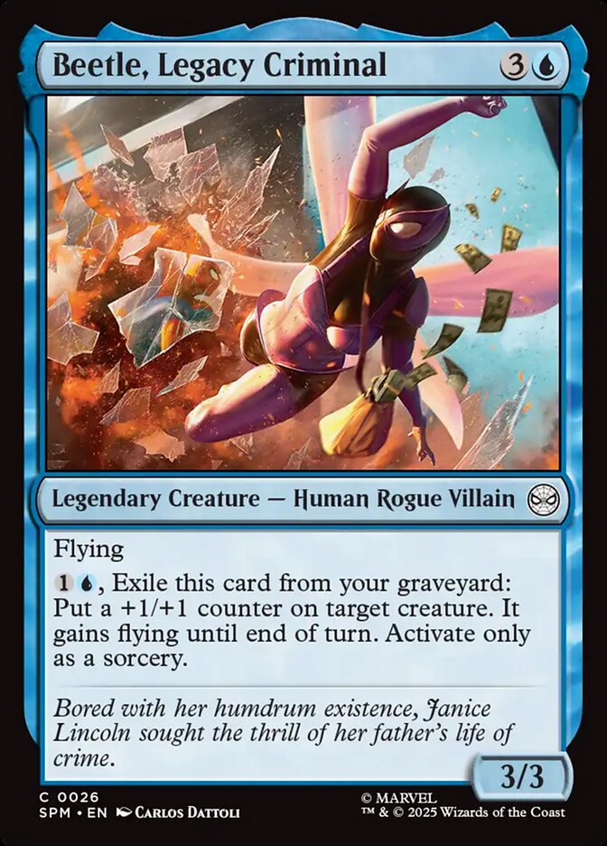 image Beetle, Legacy Criminal