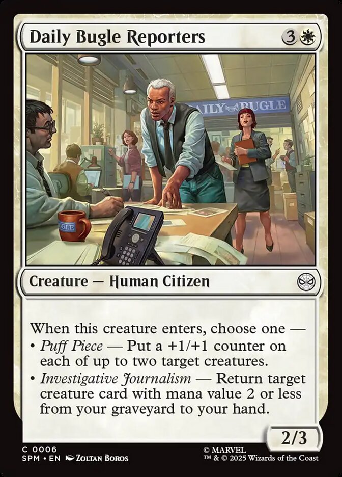 image Daily Bugle Reporters