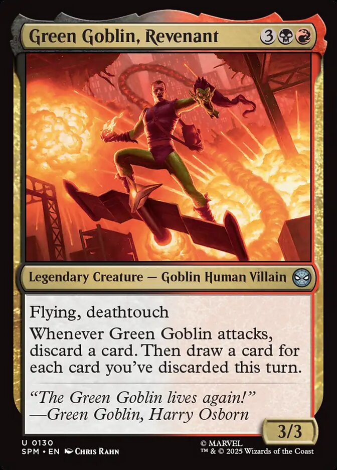 image Green Goblin, Revenant