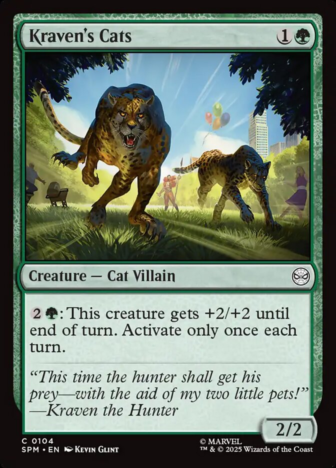 image Kraven's Cats