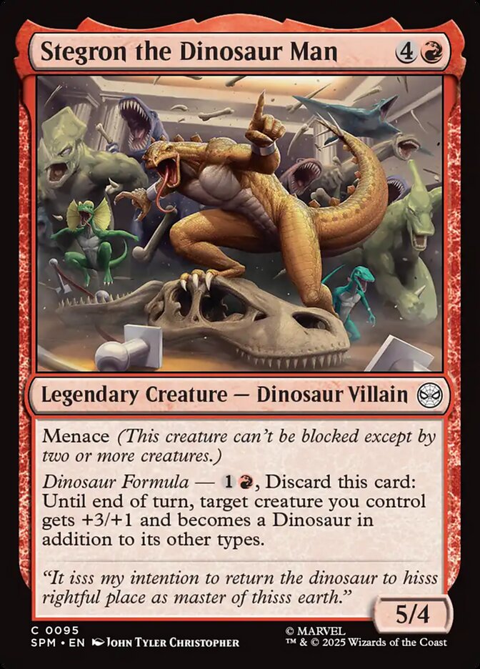 image Stegron the Dinosaur Man