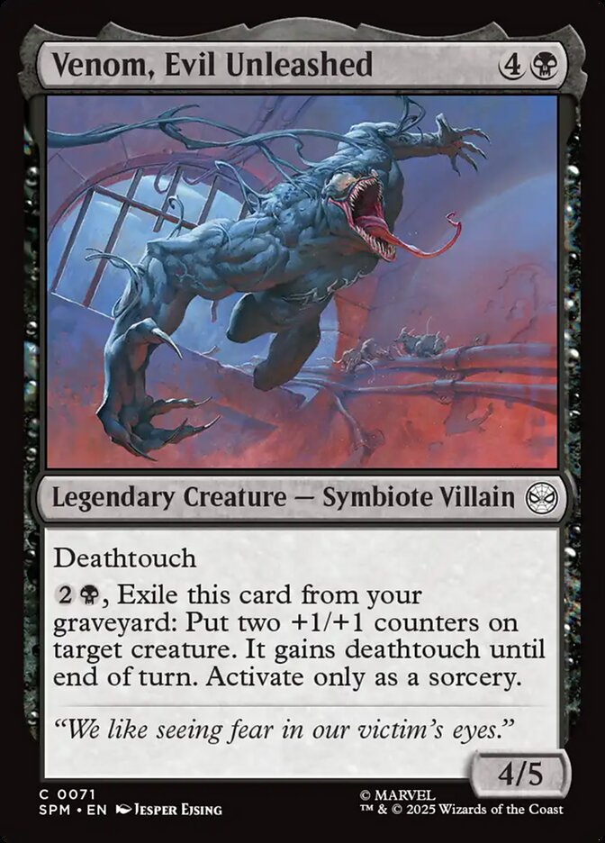 image Venom, Evil Unleashed