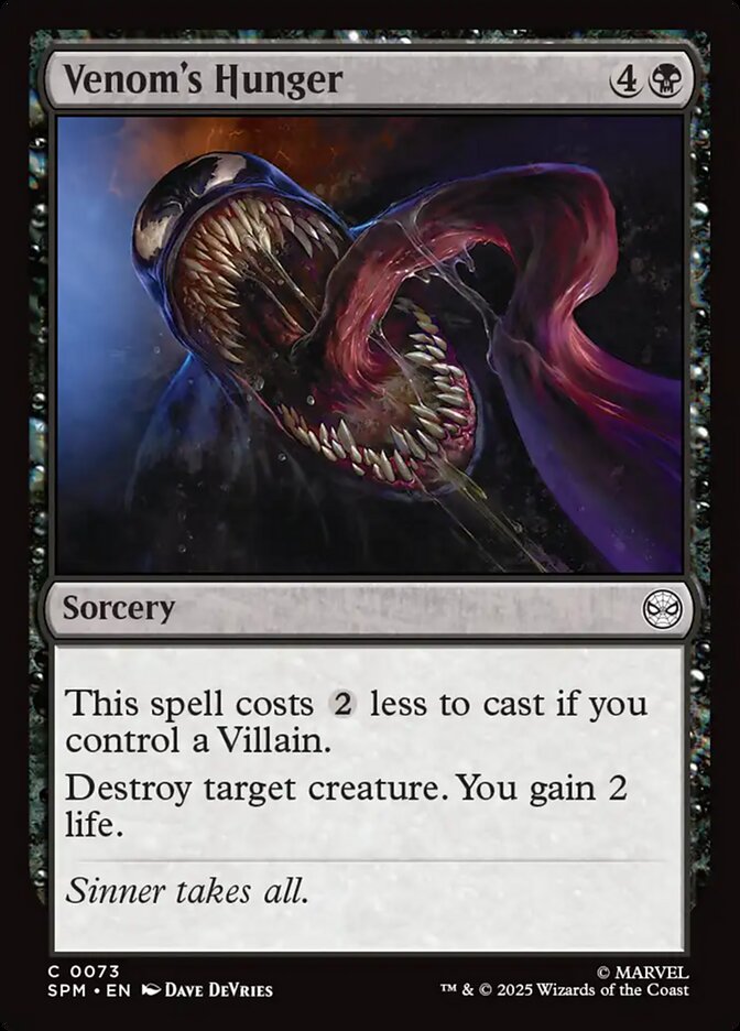image Venom's Hunger