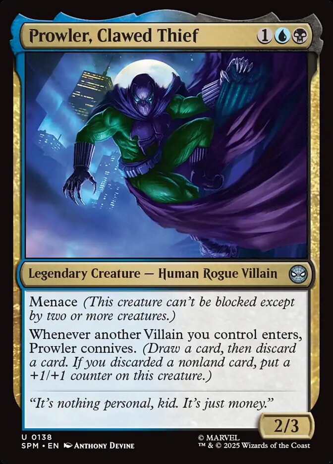 image Prowler, Clawed Thief