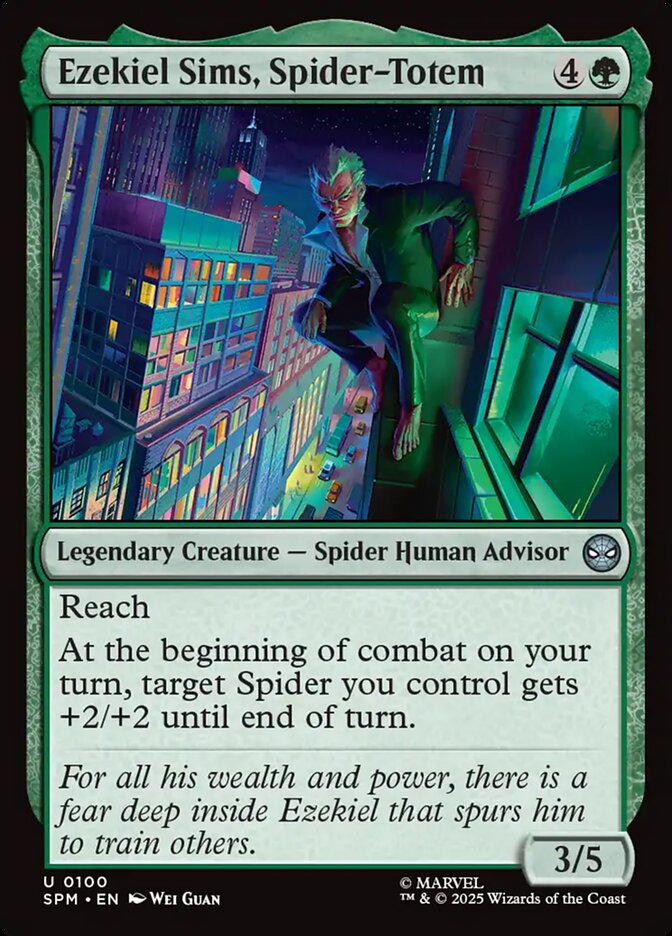 image Ezekiel Sims, Spider-Totem