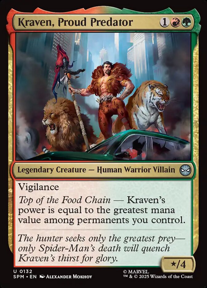 image Kraven, Proud Predator