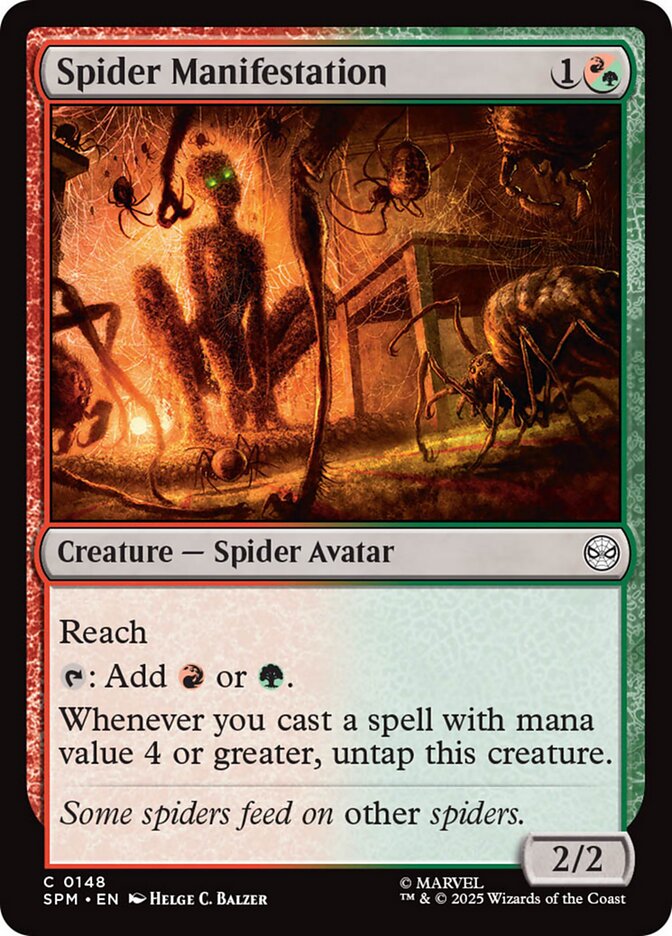 image Spider Manifestation
