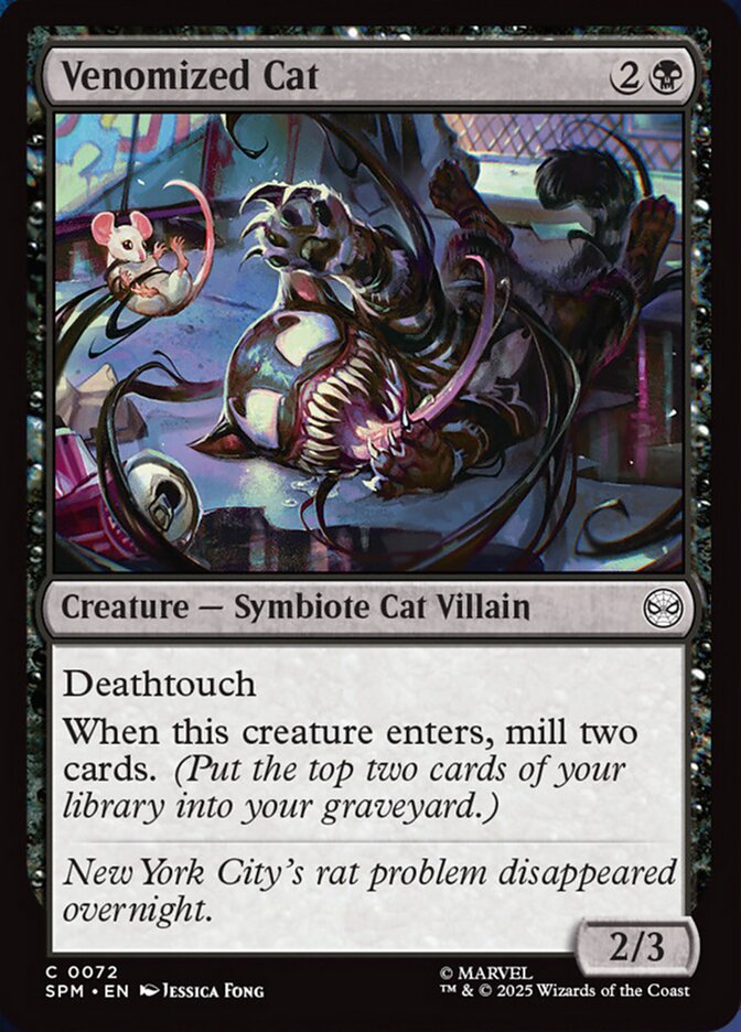 image Venomized Cat