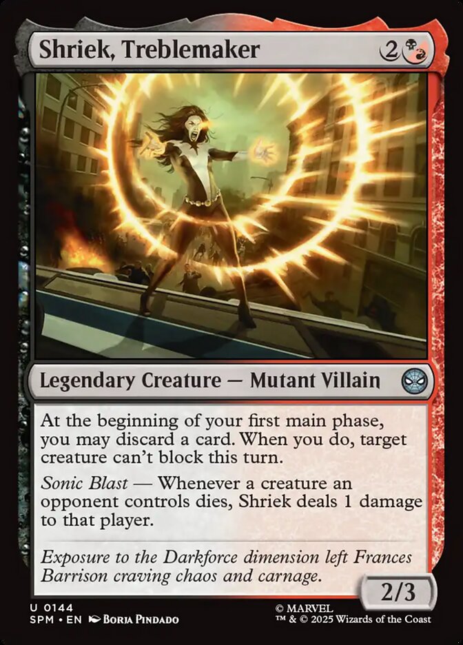 image Shriek, Treblemaker