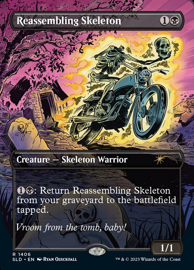 image Reassembling Skeleton