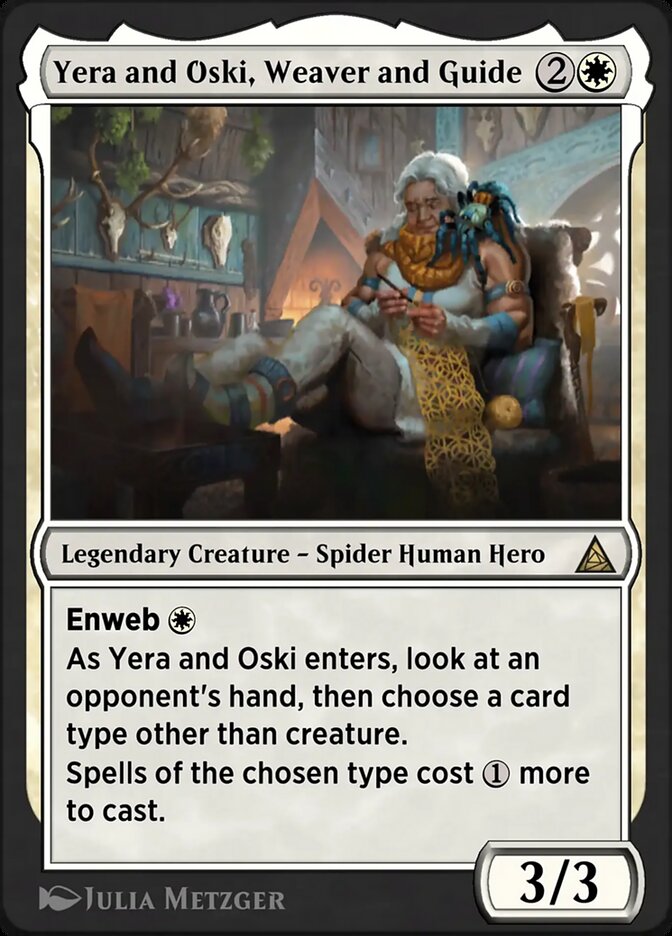 image Yera and Oski, Weaver and Guide