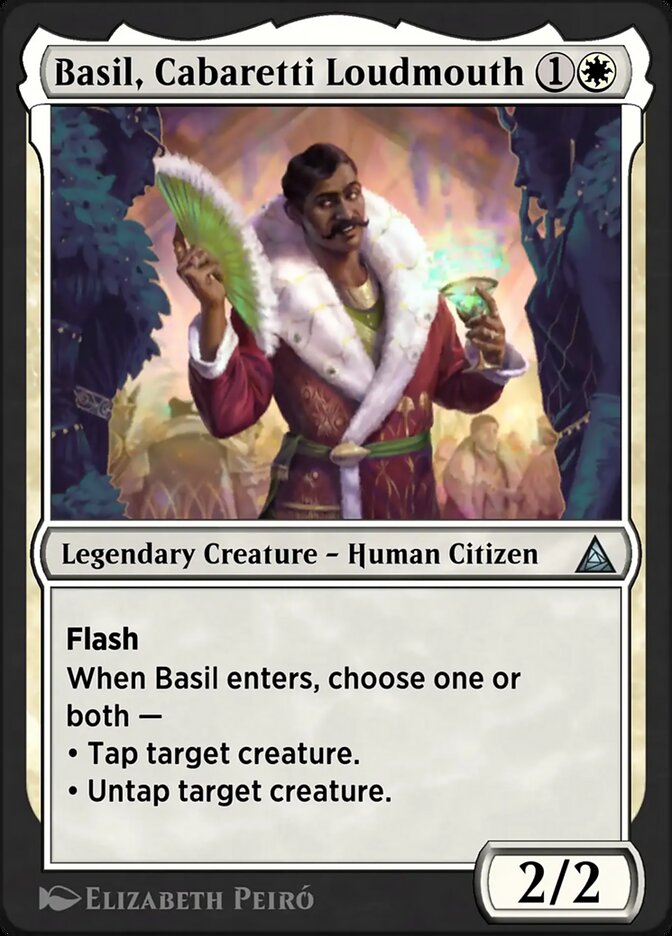 image Basil, Cabaretti Loudmouth