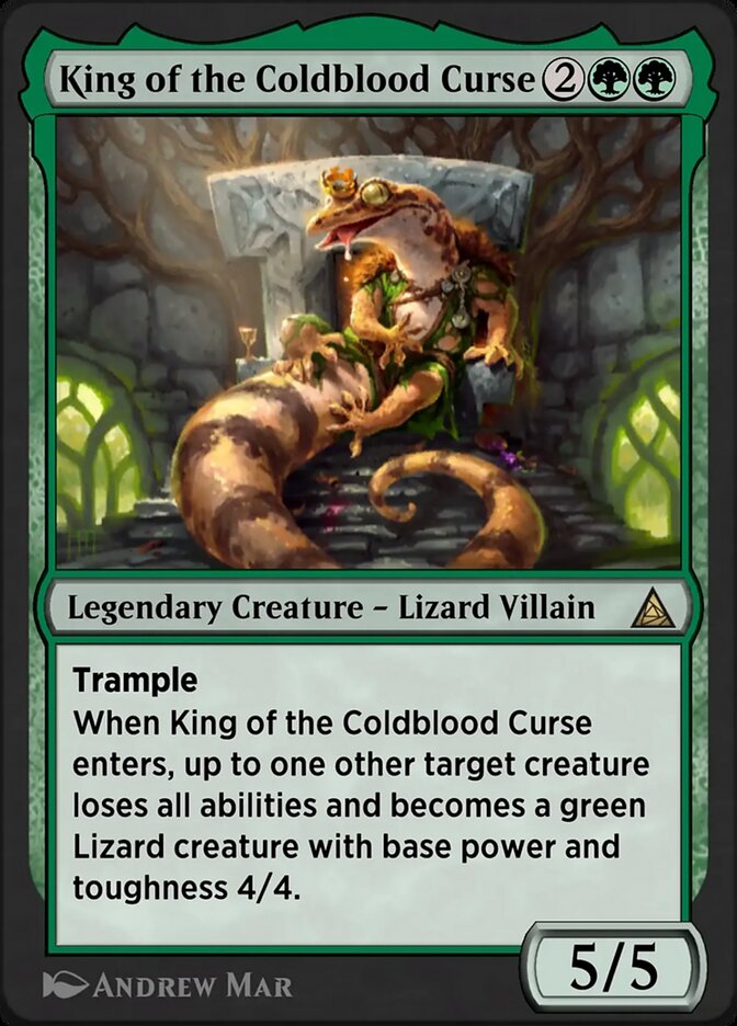 image King of the Coldblood Curse