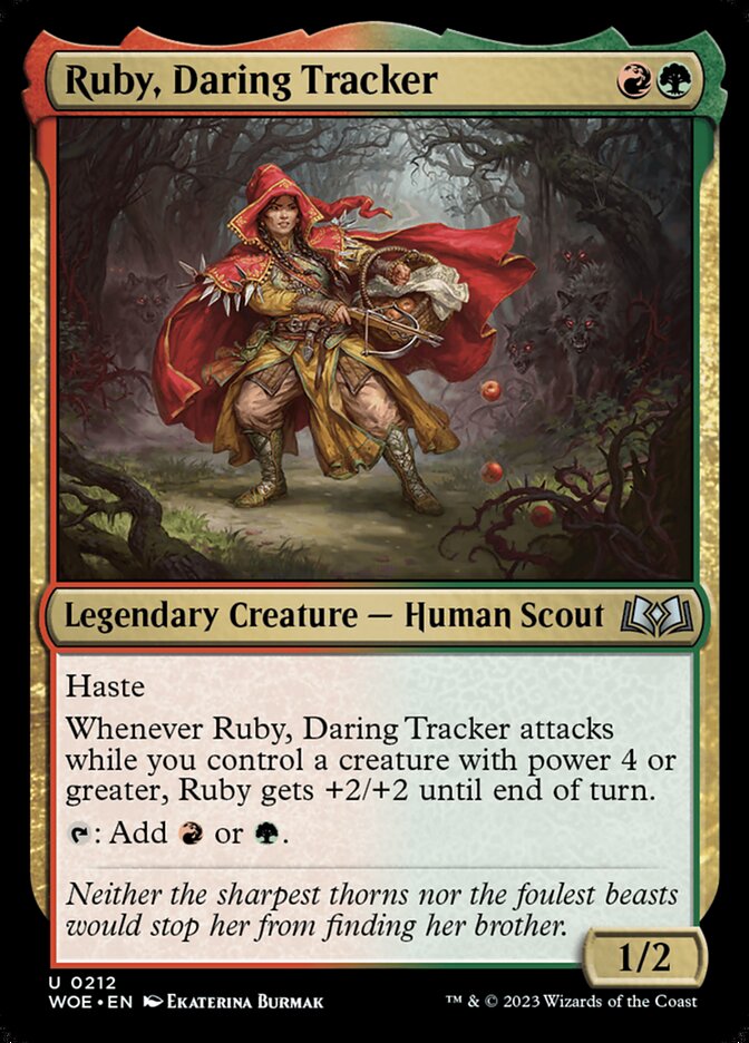 image Ruby, Daring Tracker