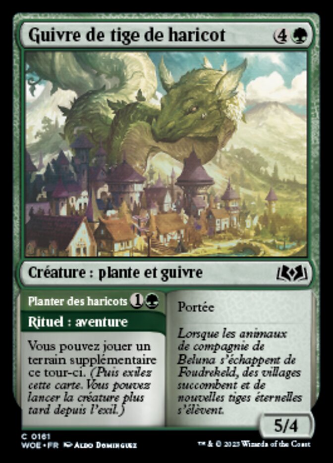 image Beanstalk Wurm // Plant Beans