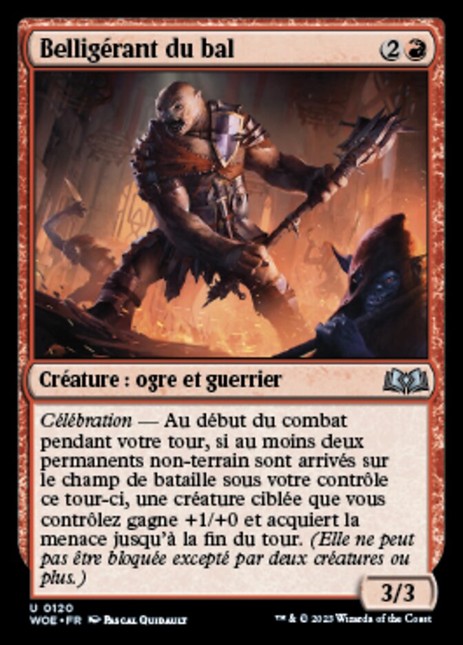 image Belligérant du bal