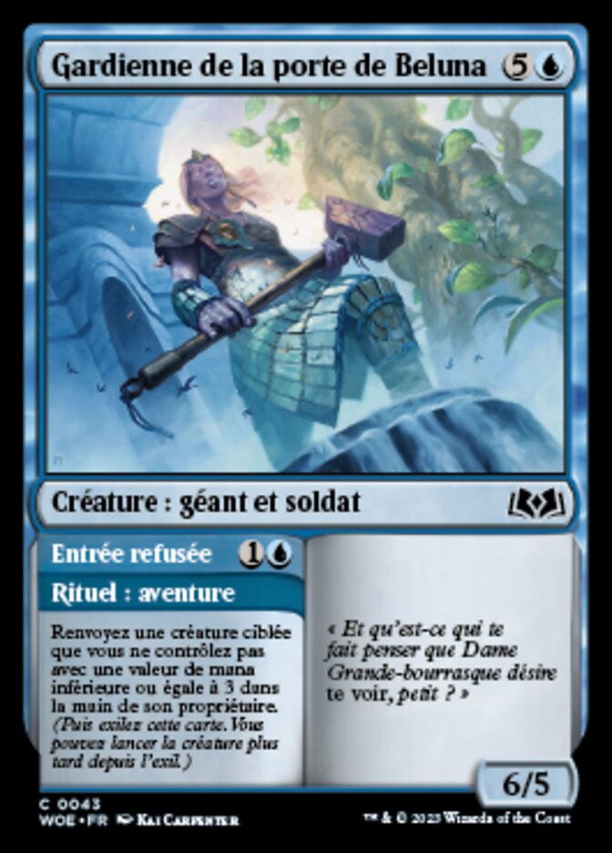 image Beluna's Gatekeeper // Entry Denied