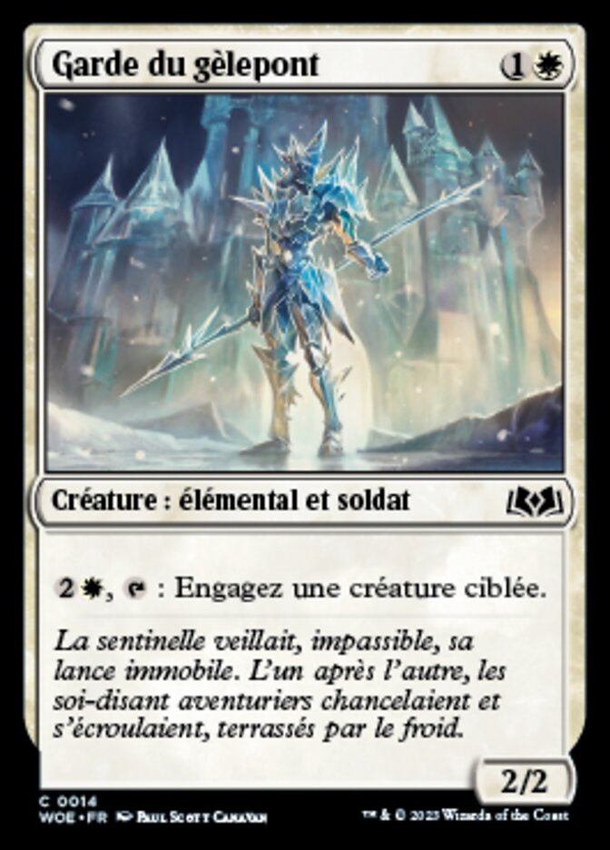 image Garde du gèlepont