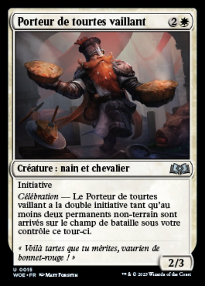 image Porteur de tourtes vaillant