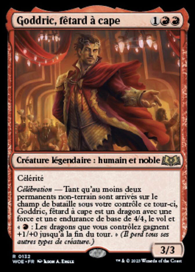 image Goddric, fêtard à cape