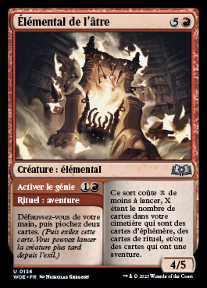 image Hearth Elemental // Stoke Genius