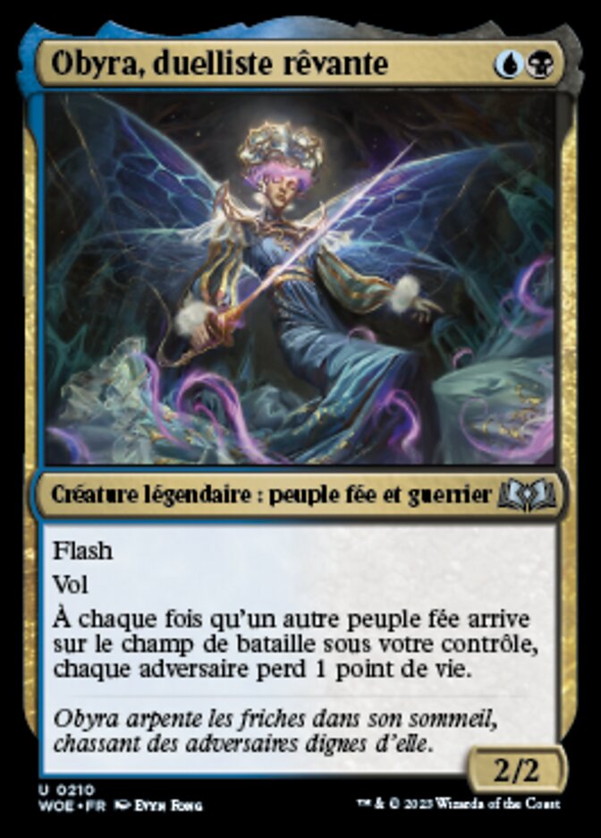 image Obyra, duelliste rêvante