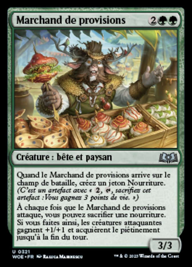 image Marchand de provisions