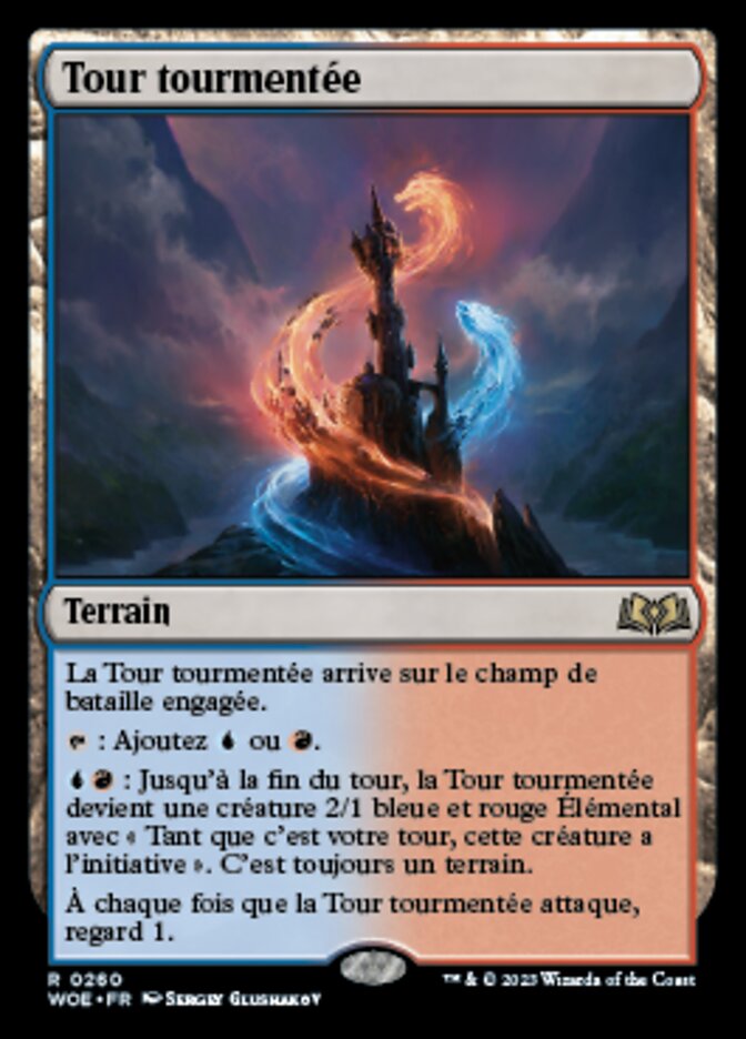 image Tour tourmentée
