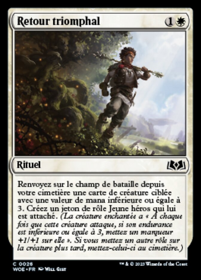 image Retour triomphal