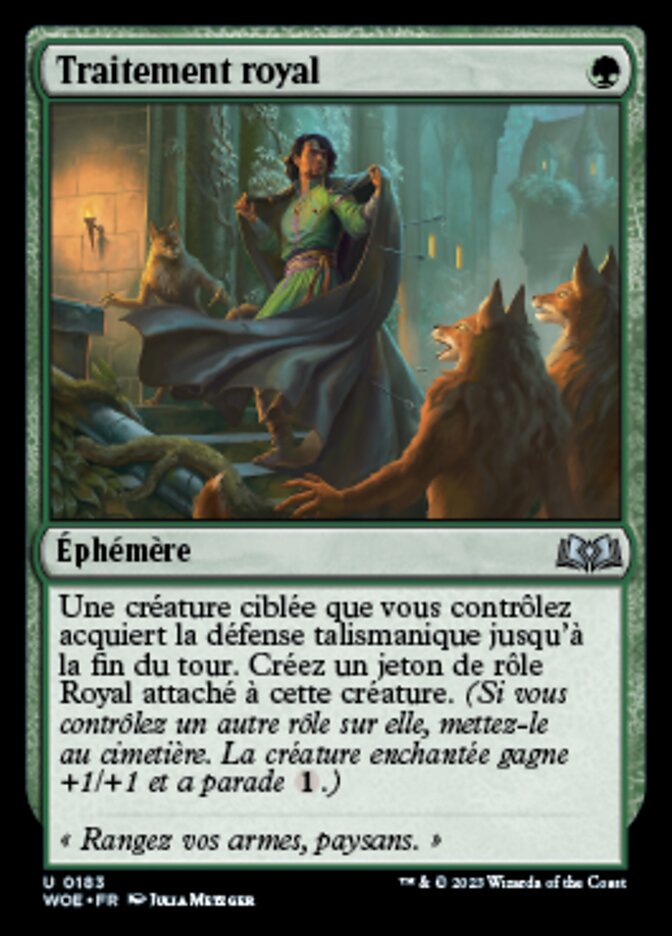 image Traitement royal