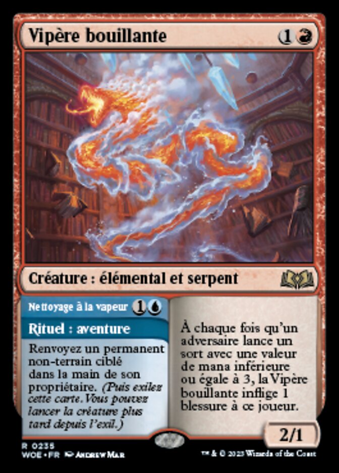 image Scalding Viper // Steam Clean