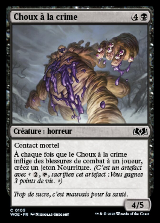 image Choux à la crime